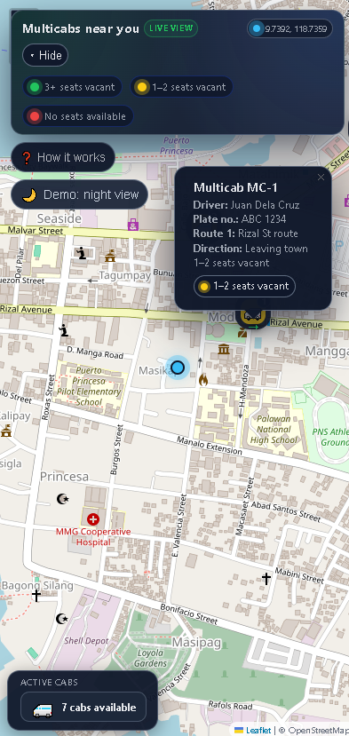 Sample PPC‑Para! app view